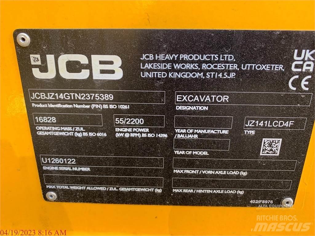 JCB JZ141 LC 대형 굴삭기 29톤 이상