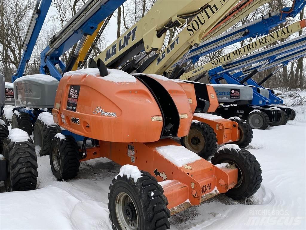 JLG 400S 견인식 전동이동 리프트