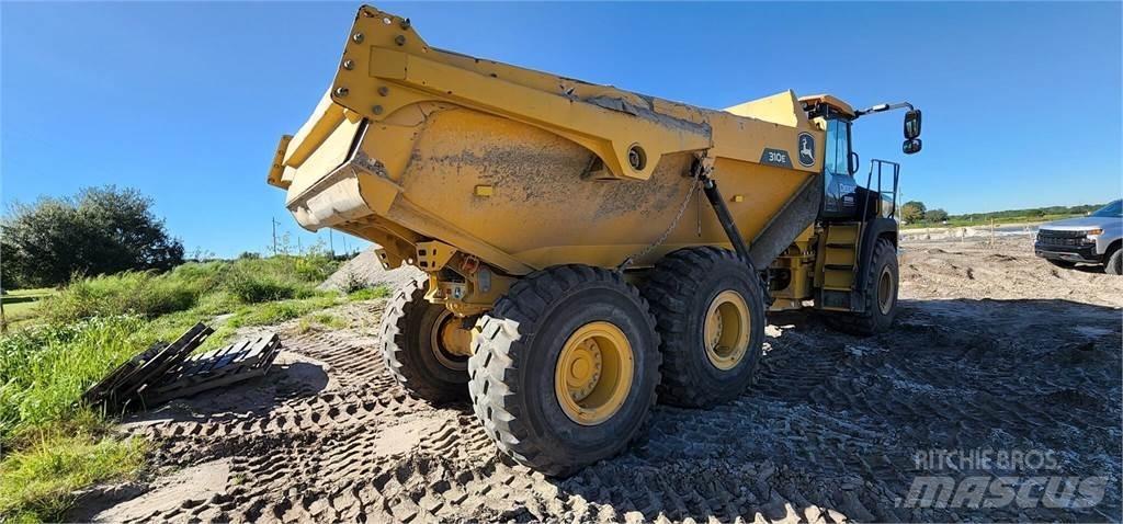 John Deere 310E 연결식 홀러