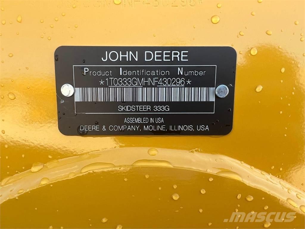 John Deere 333G  스키드로더