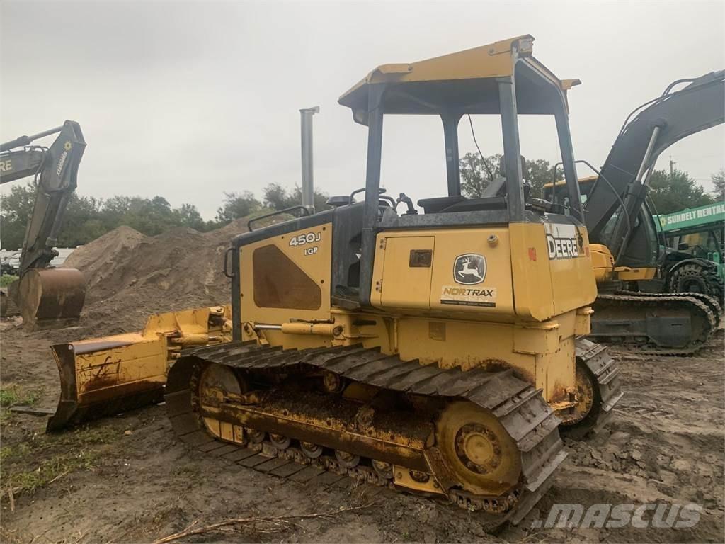 John Deere 450J LGP 크롤러 도저