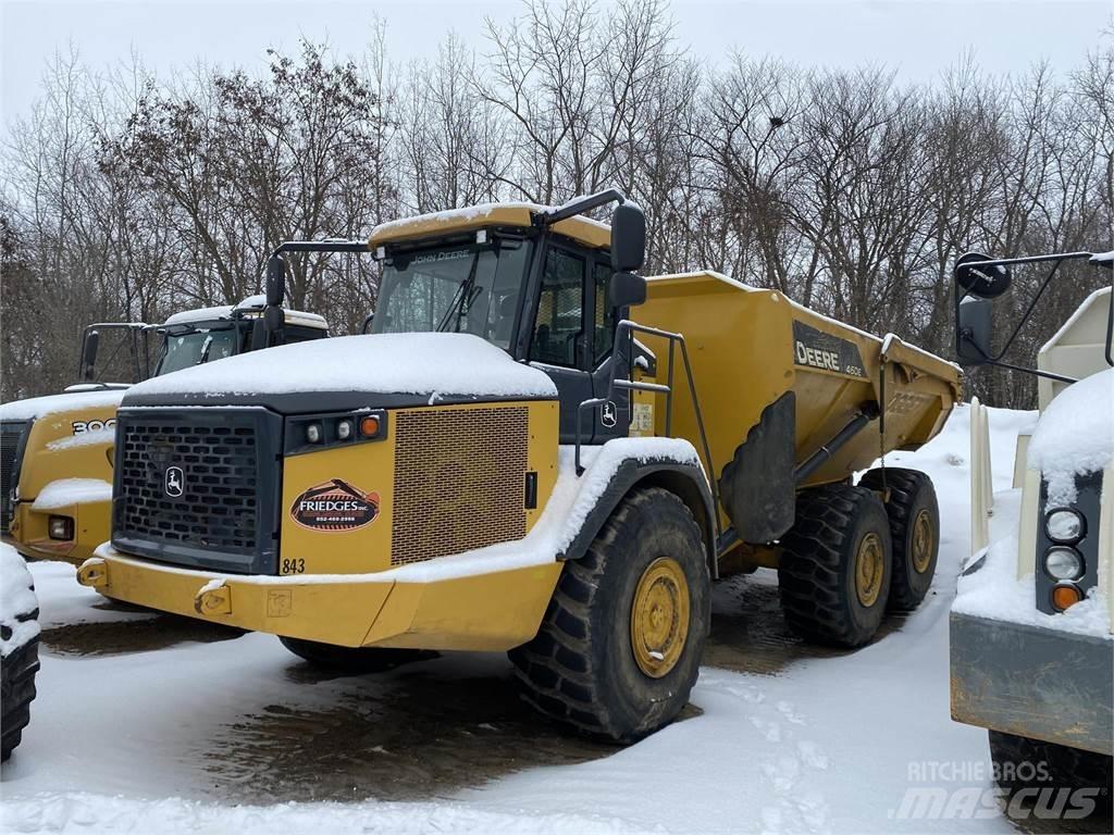 John Deere 460E 연결식 홀러