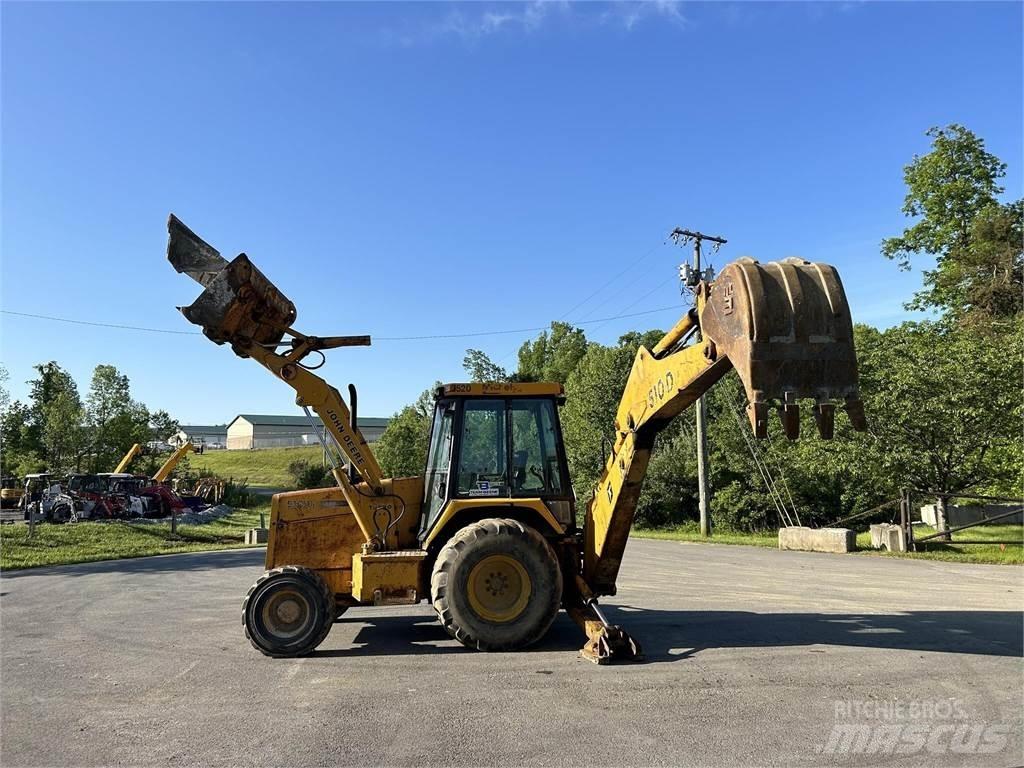 John Deere 510D 백호로더