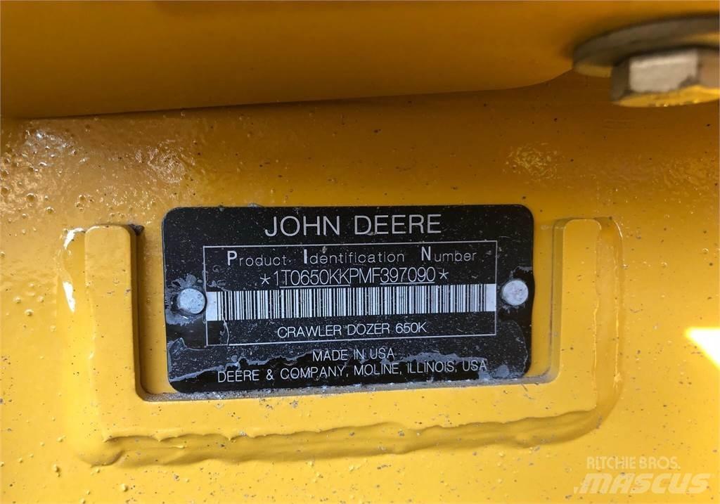 John Deere 650K LGP 크롤러 도저