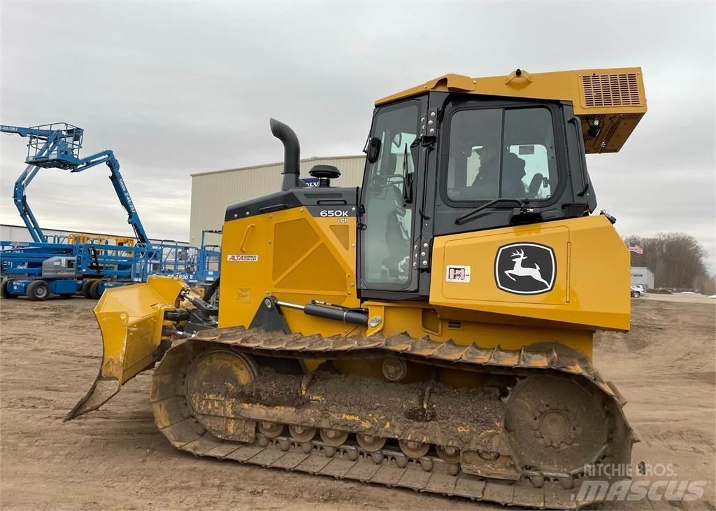 John Deere 650K LGP 크롤러 도저