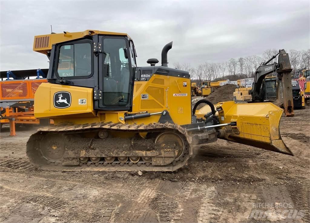 John Deere 650K LGP 크롤러 도저