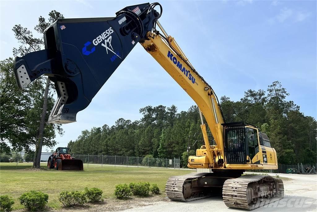 Komatsu PC490 LC-11 폐기물/산업 처리기