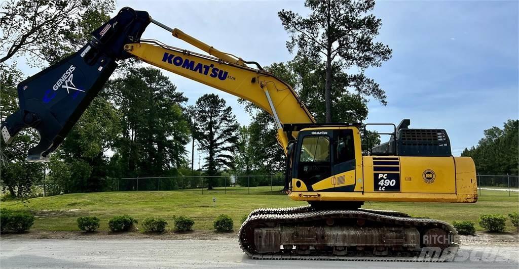 Komatsu PC490 LC-11 폐기물/산업 처리기