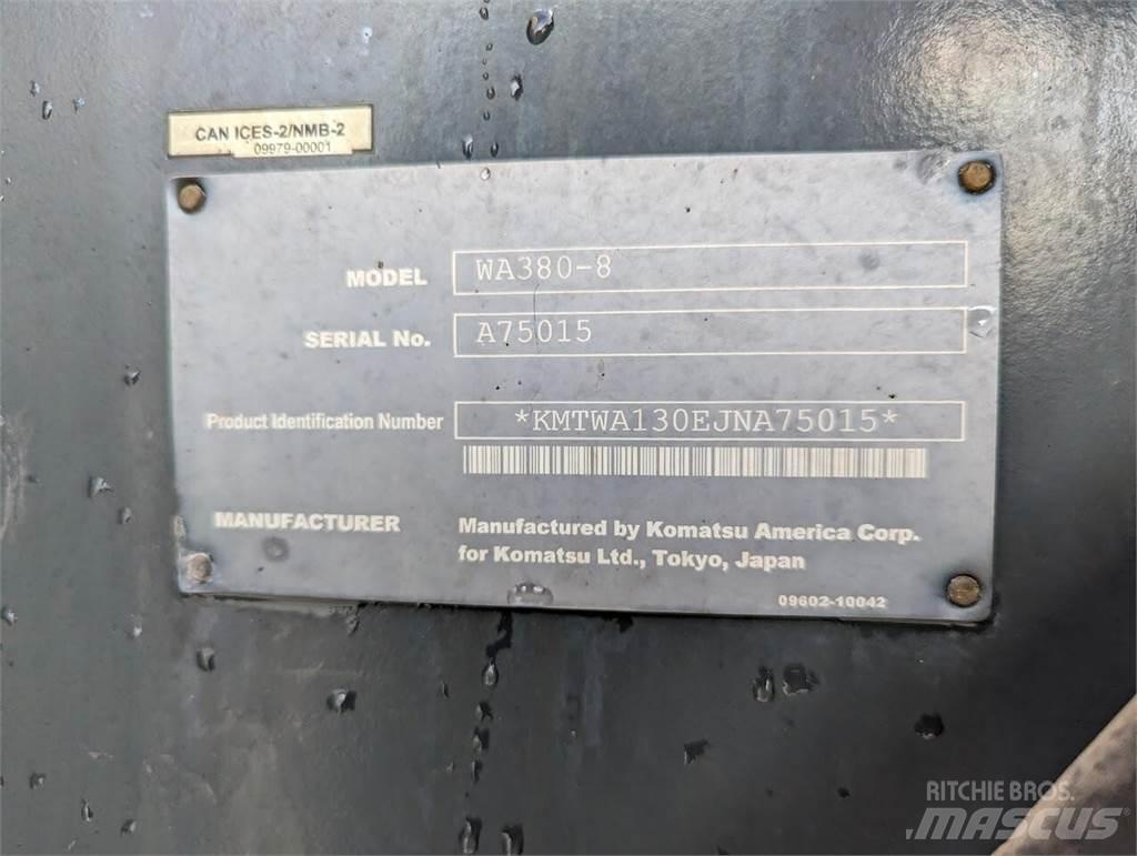 Komatsu WA380-8  휠로우더
