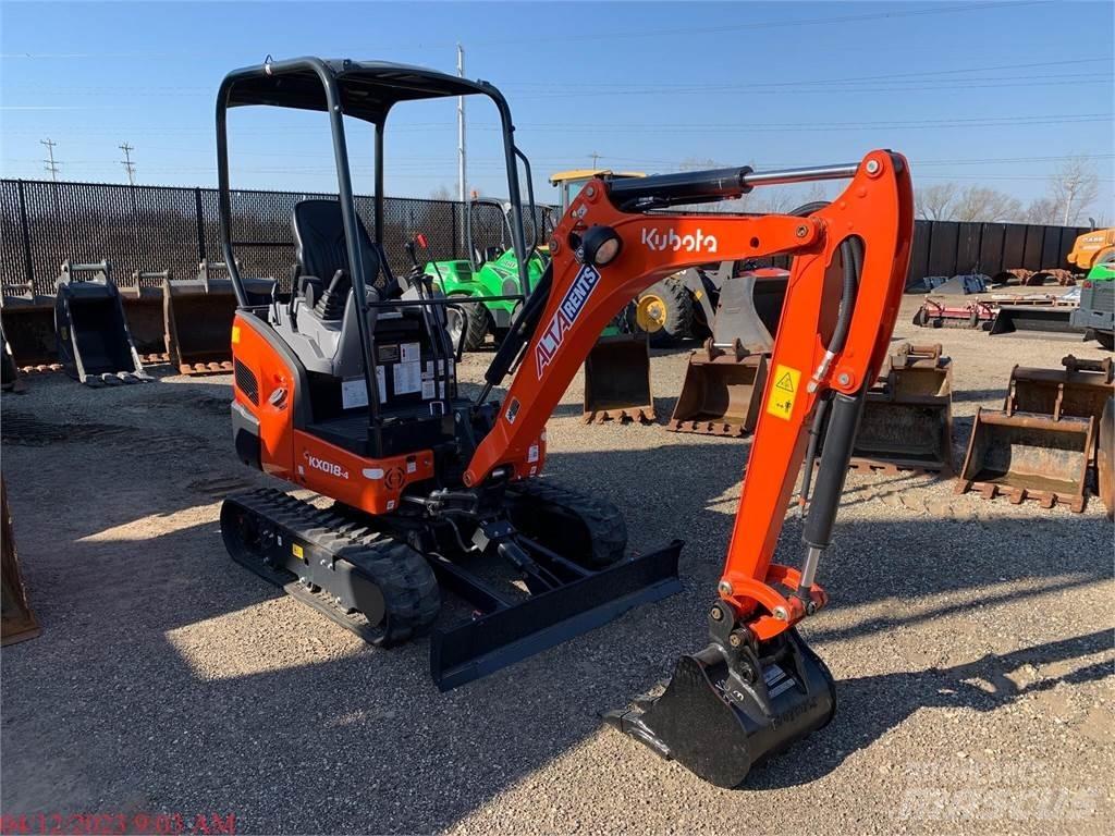Kubota KX018-4 소형 굴삭기 7톤 미만
