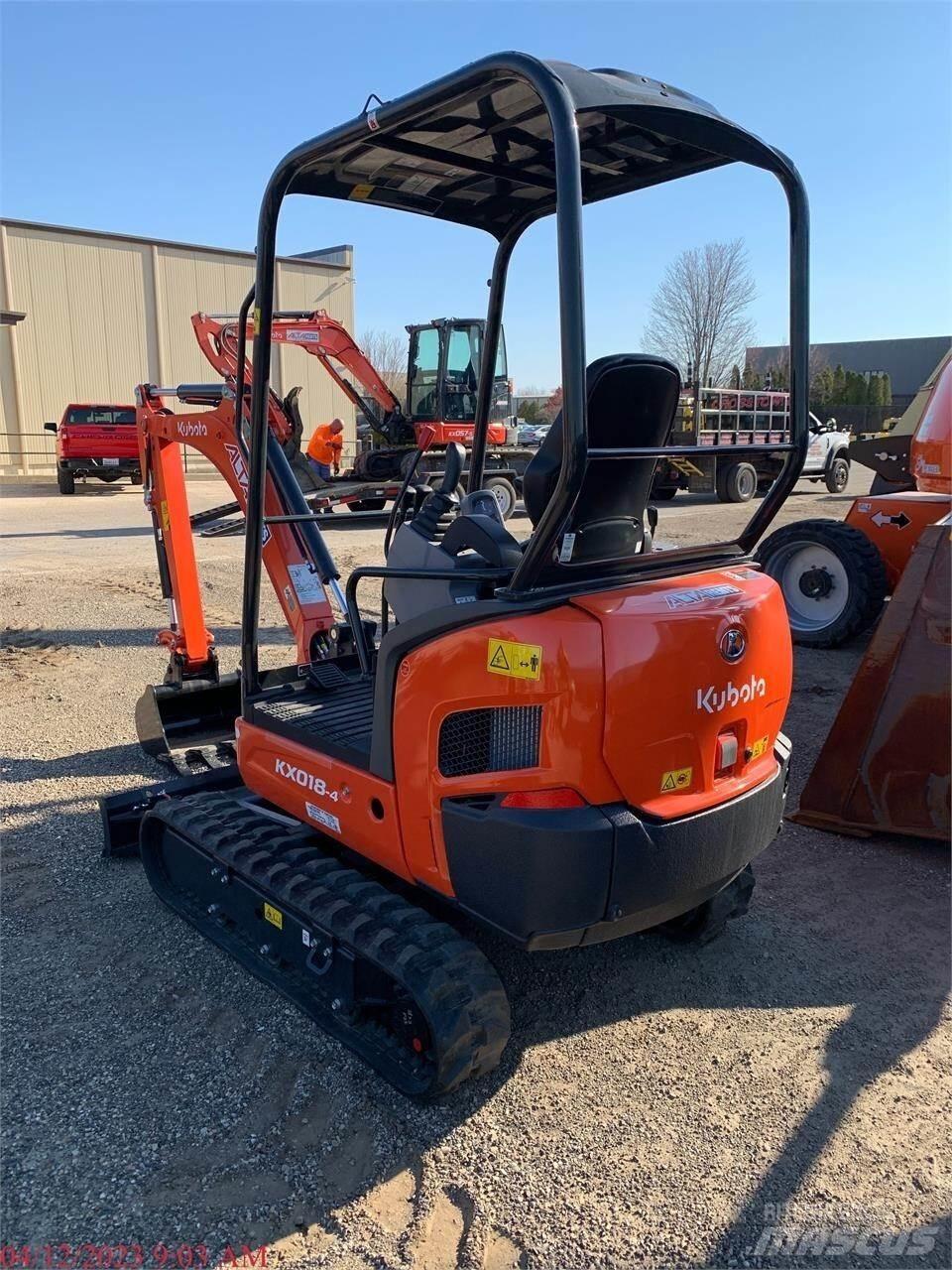Kubota KX018-4 소형 굴삭기 7톤 미만
