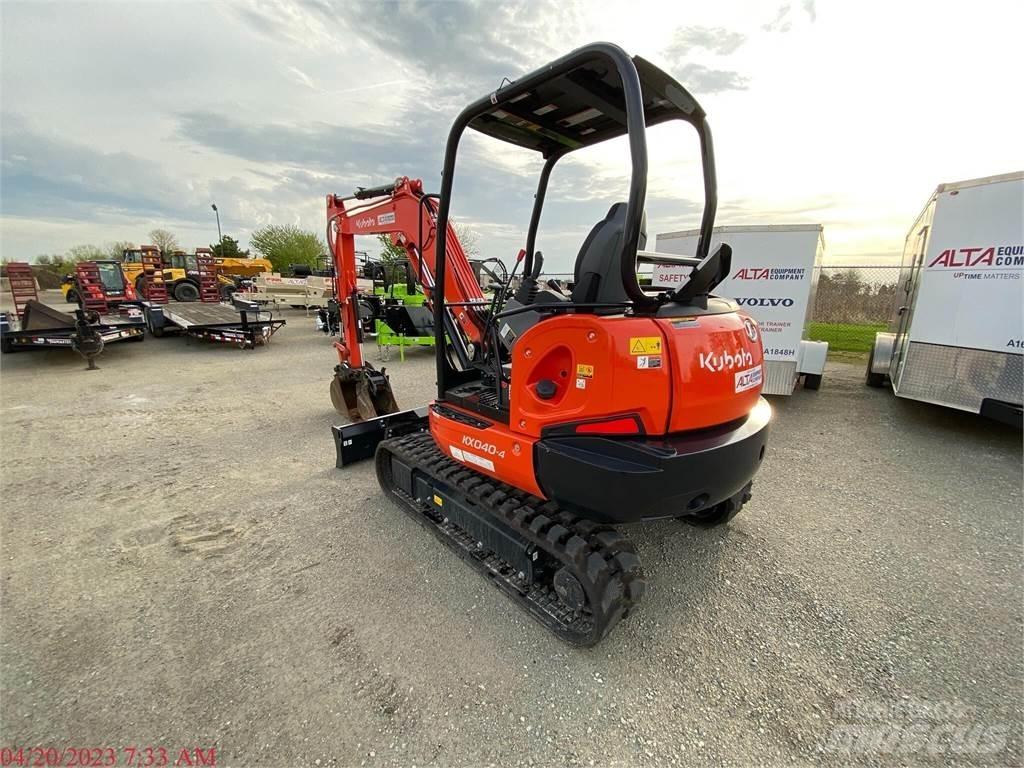 Kubota KX040-4 소형 굴삭기 7톤 미만