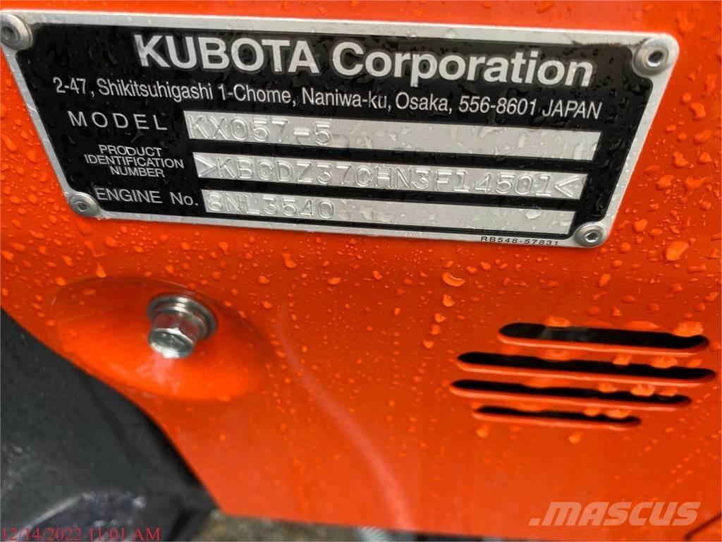 Kubota KX057-5 대형 굴삭기 29톤 이상