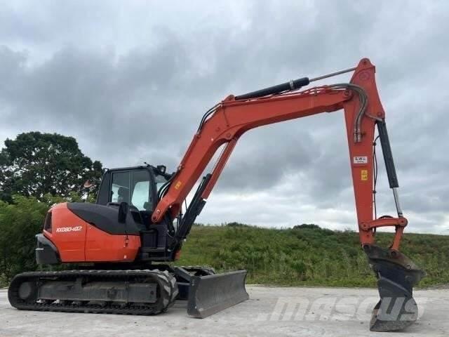 Kubota KX080-4A 대형 굴삭기 29톤 이상