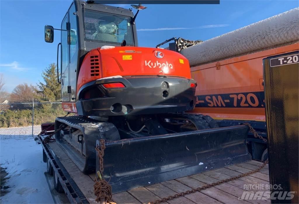 Kubota KX080-4S2 임업정리 헤드커터기