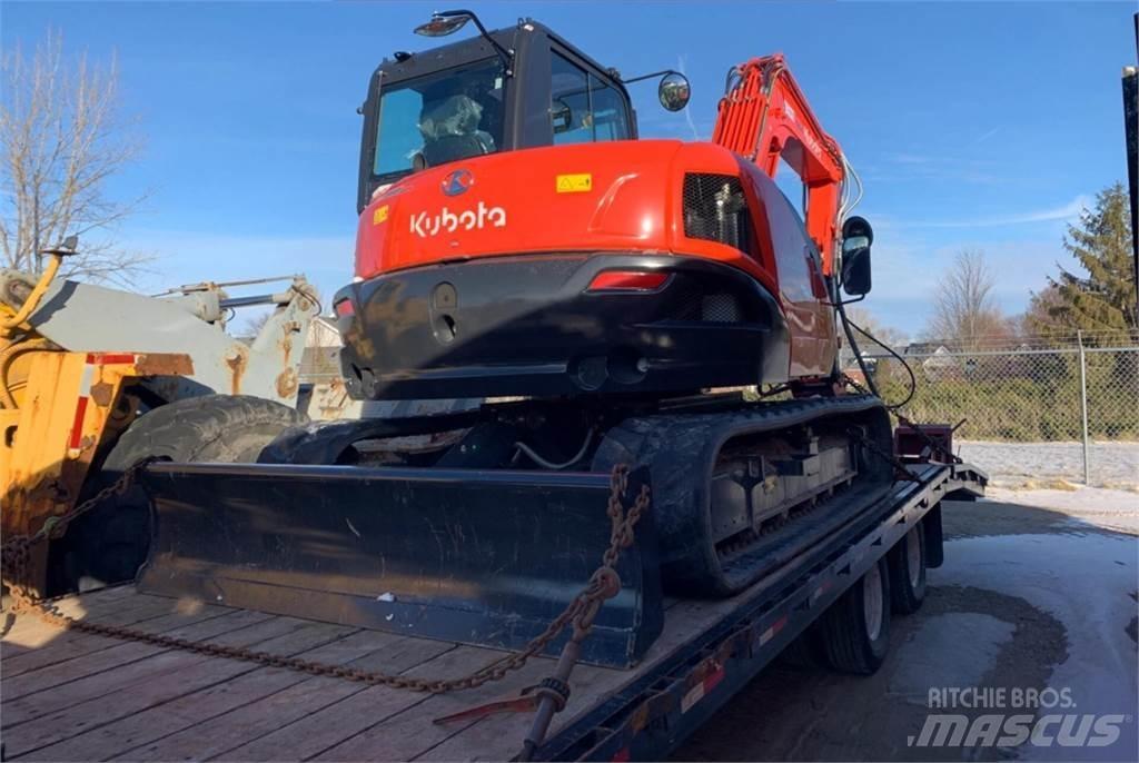 Kubota KX080-4S2 임업정리 헤드커터기