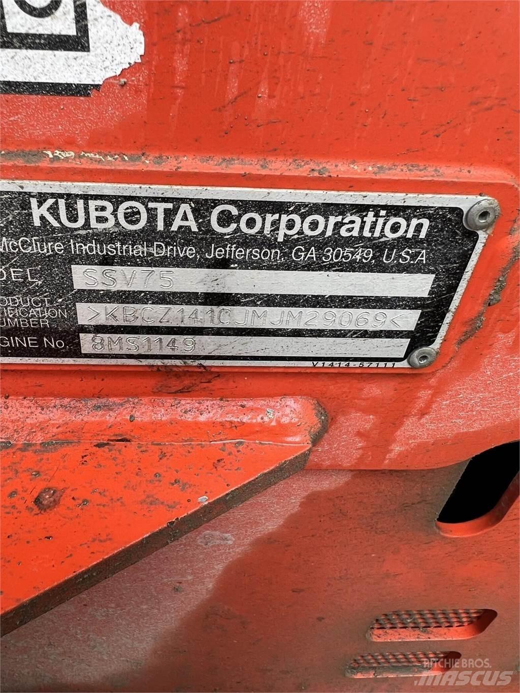 Kubota SSV75  스키드로더