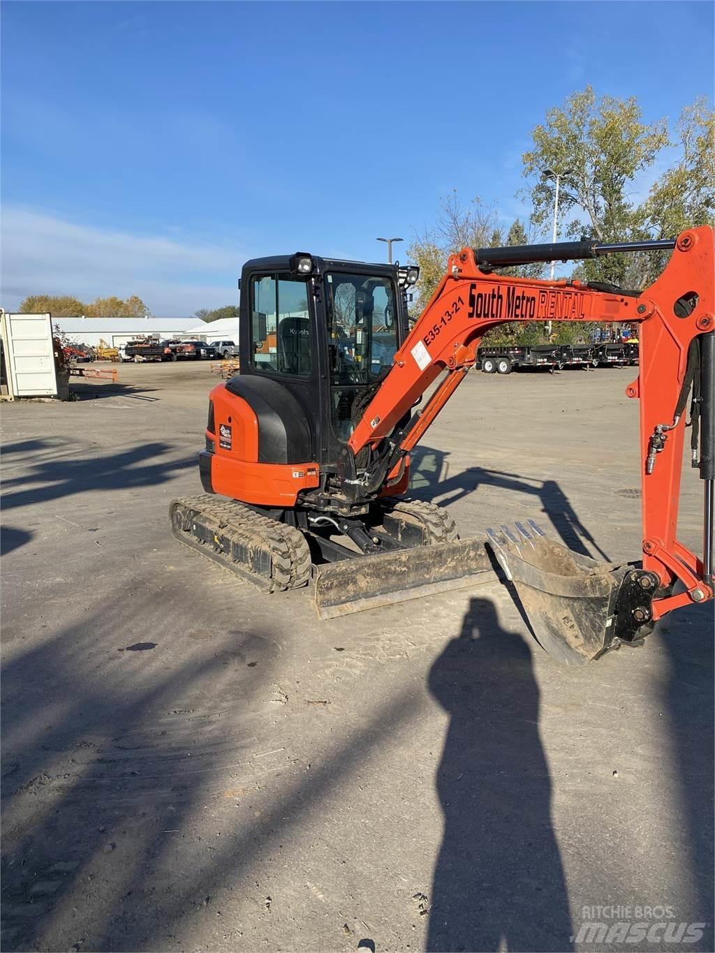 Kubota U35-4 소형 굴삭기 7톤 미만