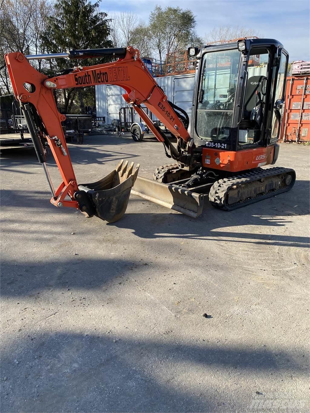 Kubota U35-4 소형 굴삭기 7톤 미만