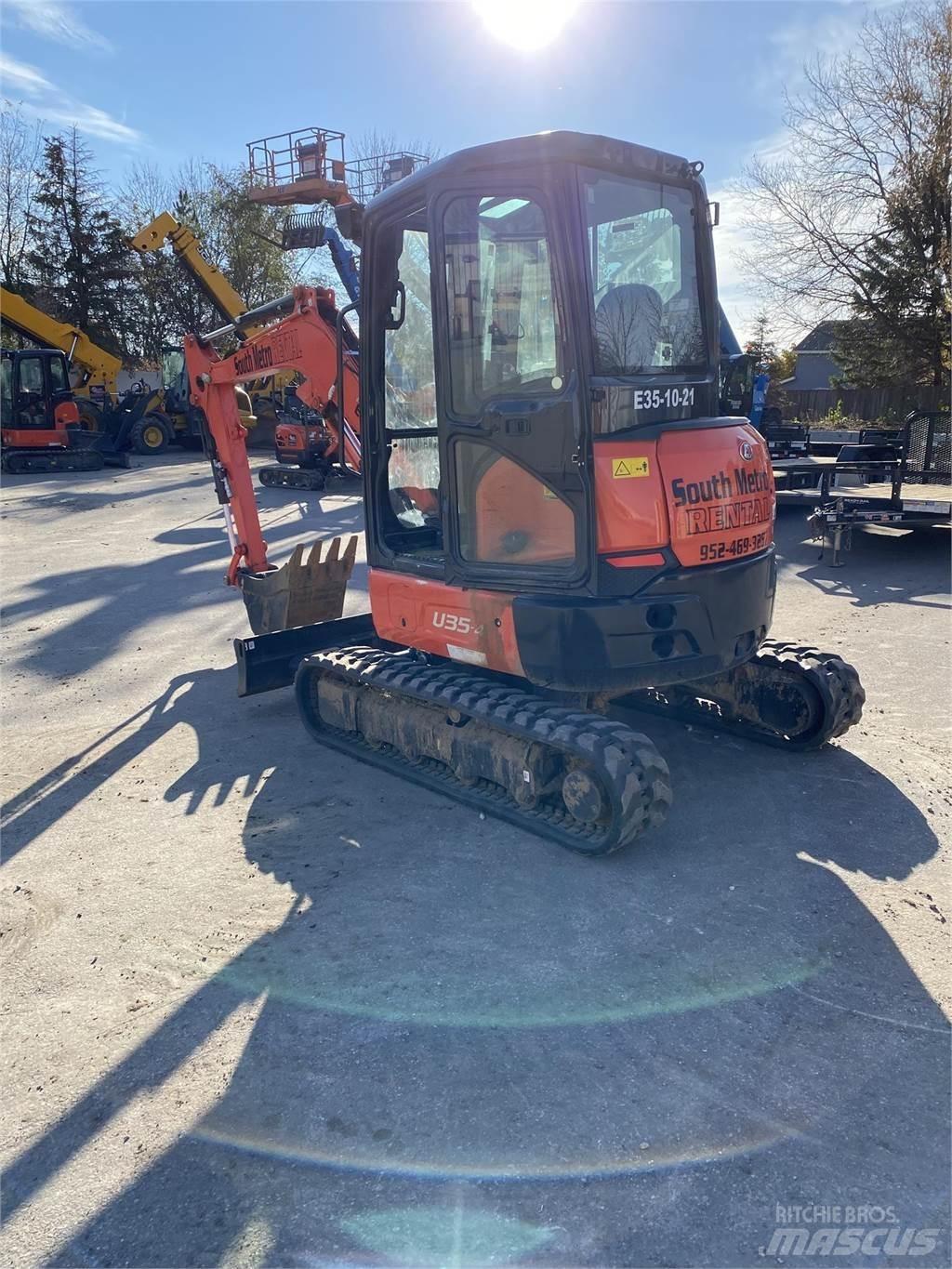Kubota U35-4 소형 굴삭기 7톤 미만