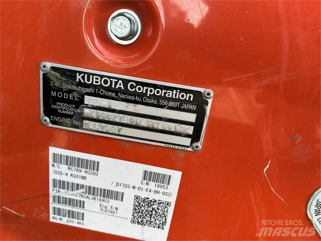 Kubota U35-4 소형 굴삭기 7톤 미만