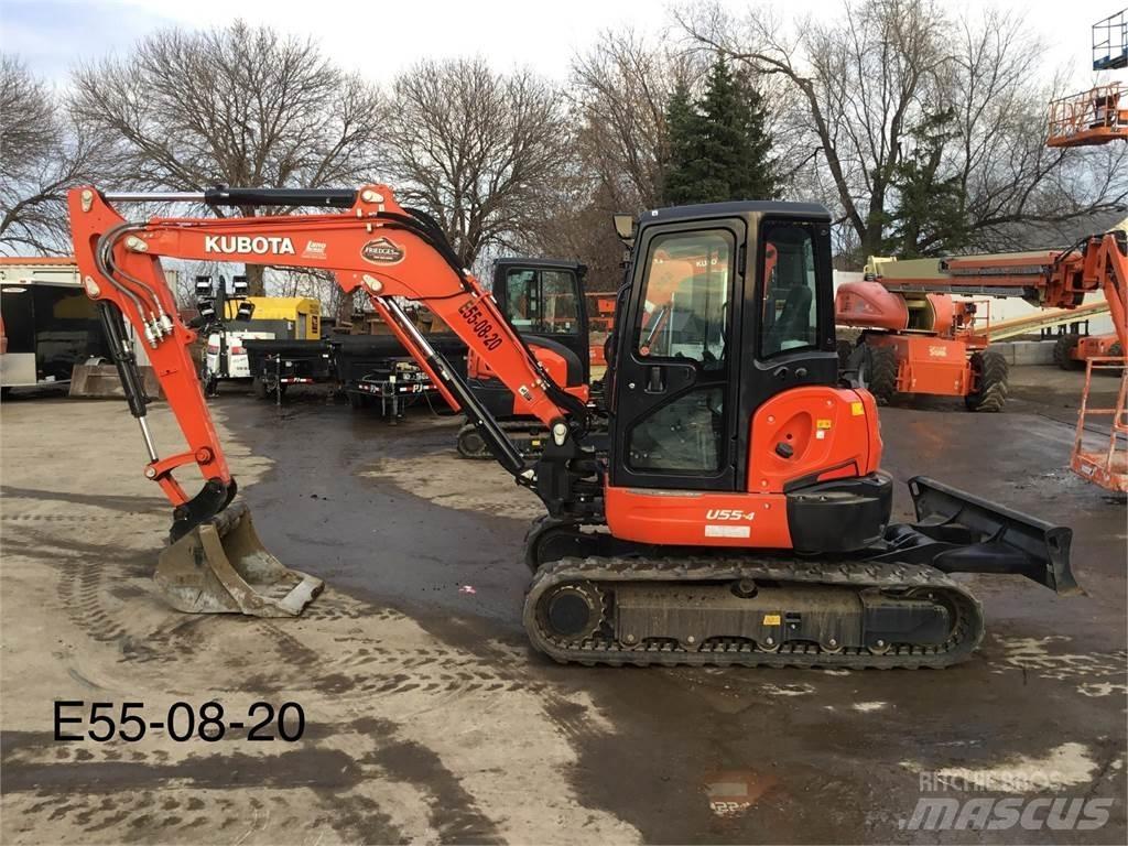 Kubota U55-4 소형 굴삭기 7톤 미만