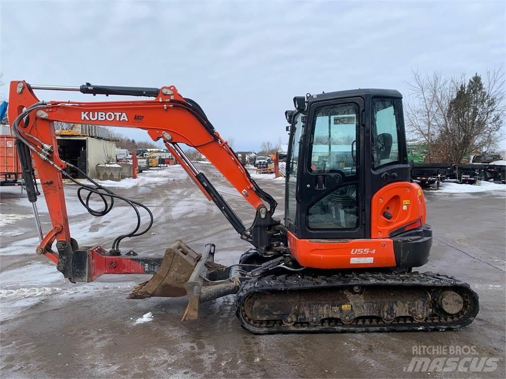 Kubota U55-4 소형 굴삭기 7톤 미만