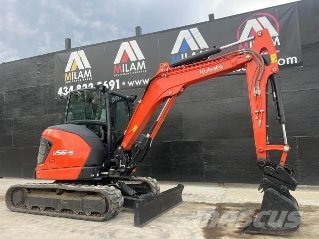 Kubota U56-5 소형 굴삭기 7톤 미만