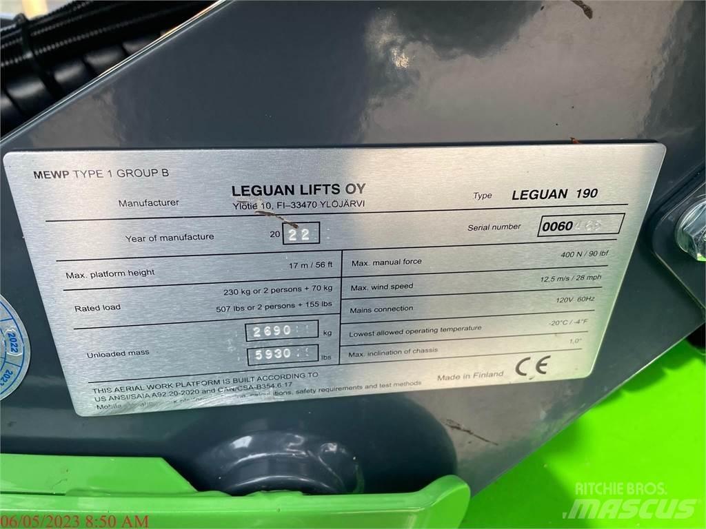Leguan 190 관절형 전동이동 리프트