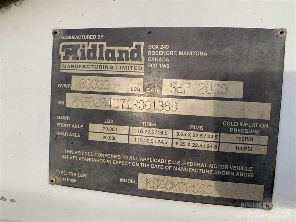 Midland  티퍼 트레일러