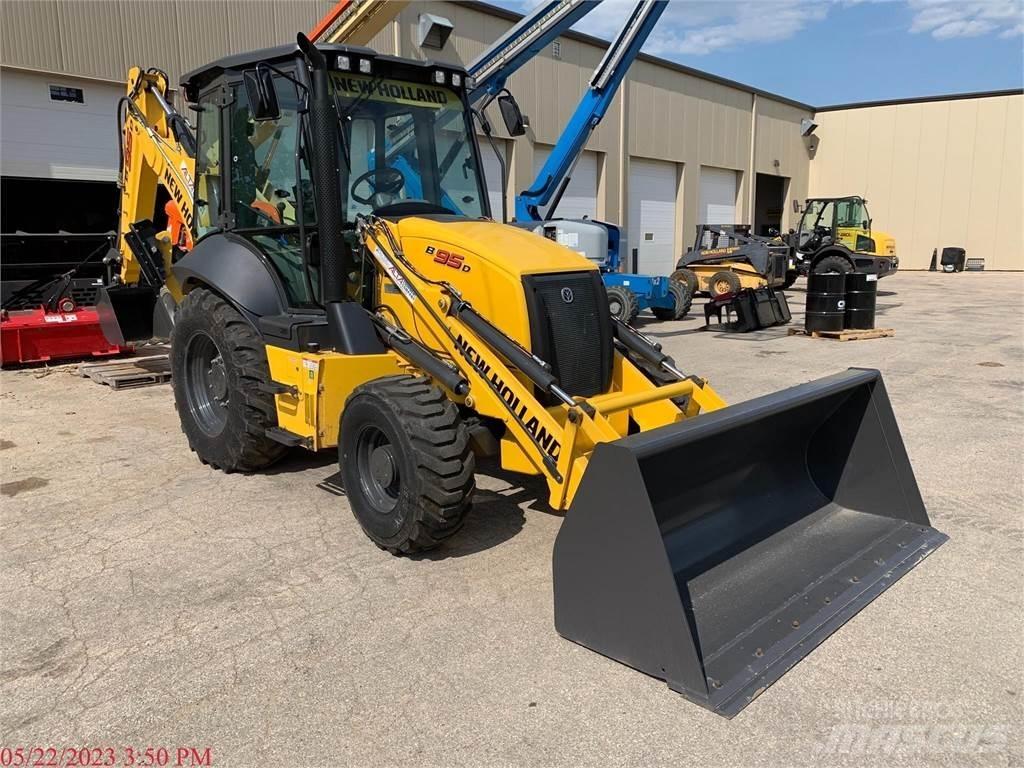 New Holland B95D 백호로더