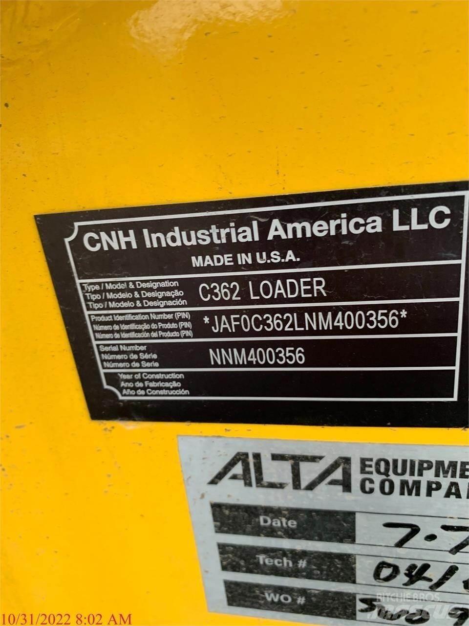 New Holland C362  스키드로더