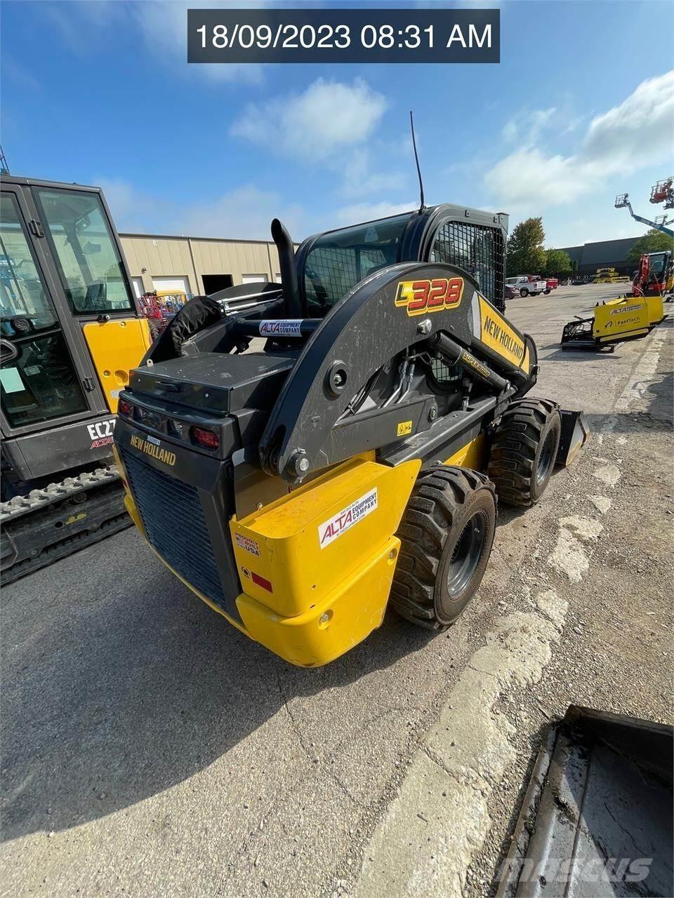 New Holland L328  스키드로더