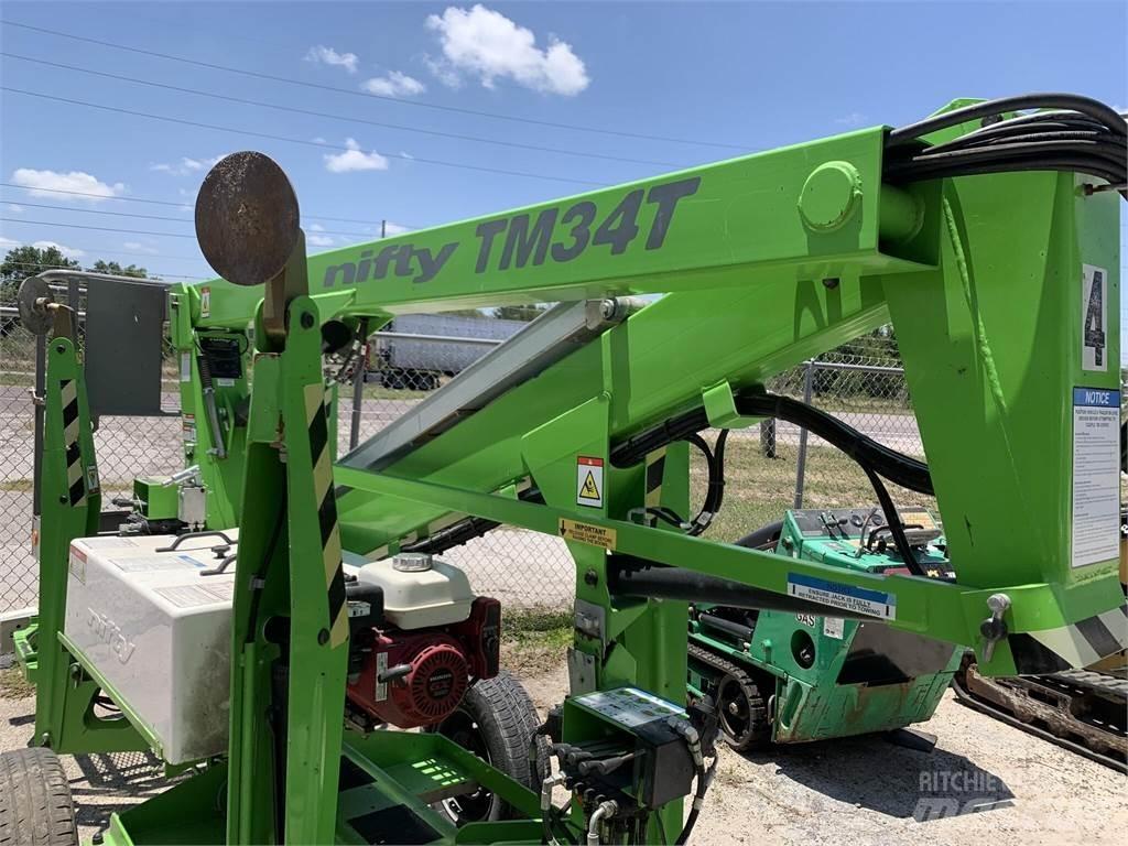 Niftylift TM34 트레일러 탑재 고소작업대