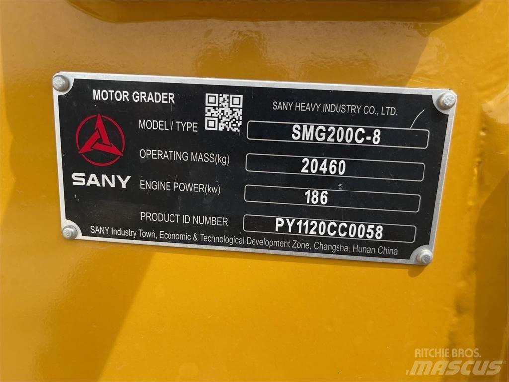 Sany SMG200C-8 그레이더