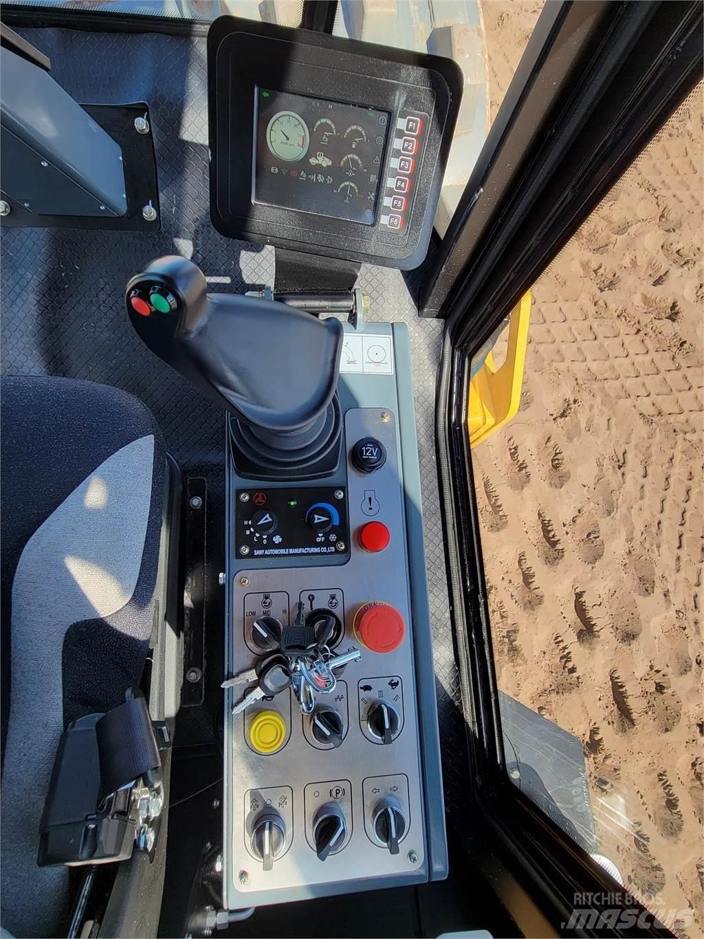 Sany SSR120C-8 트윈 드럼 롤러