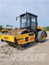 Sany SSR120C-8 트윈 드럼 롤러