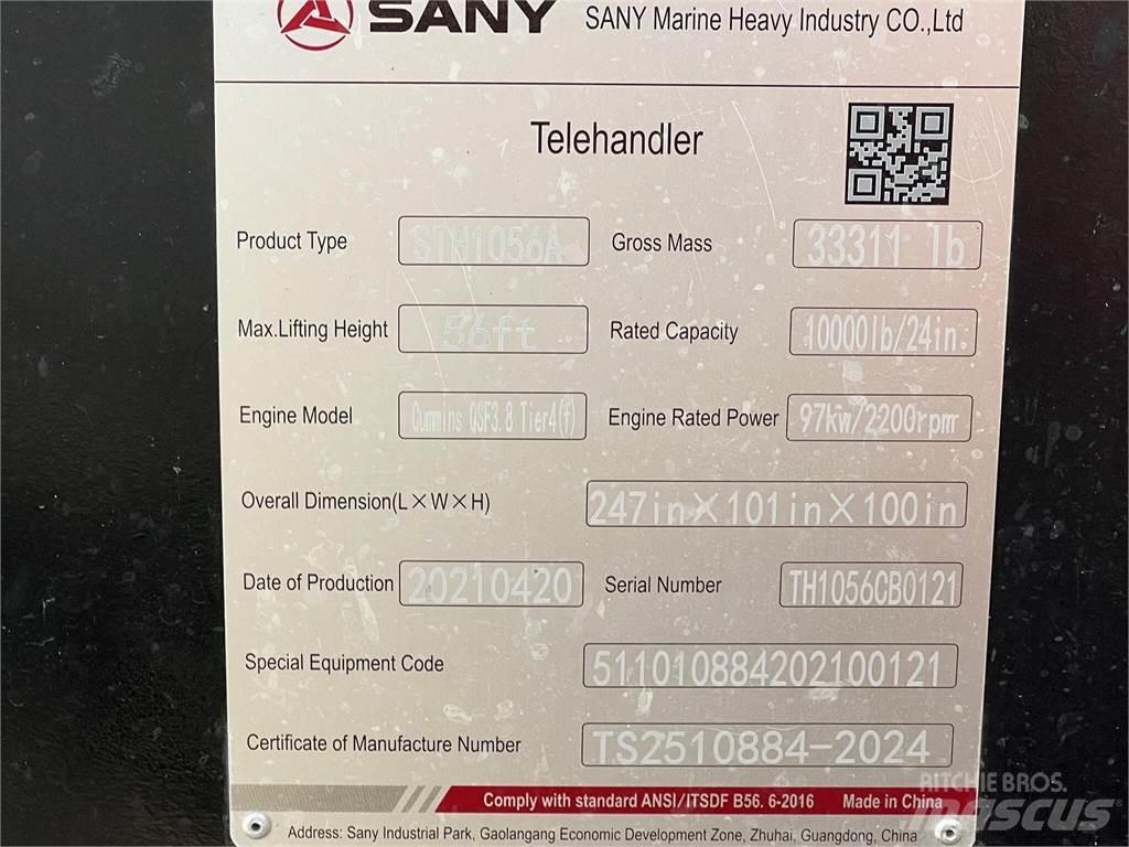 Sany STH1056A 텔러 핸들러