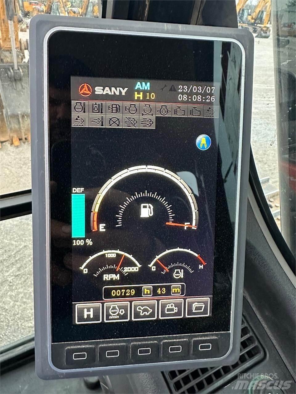 Sany SY225C 대형 굴삭기 29톤 이상