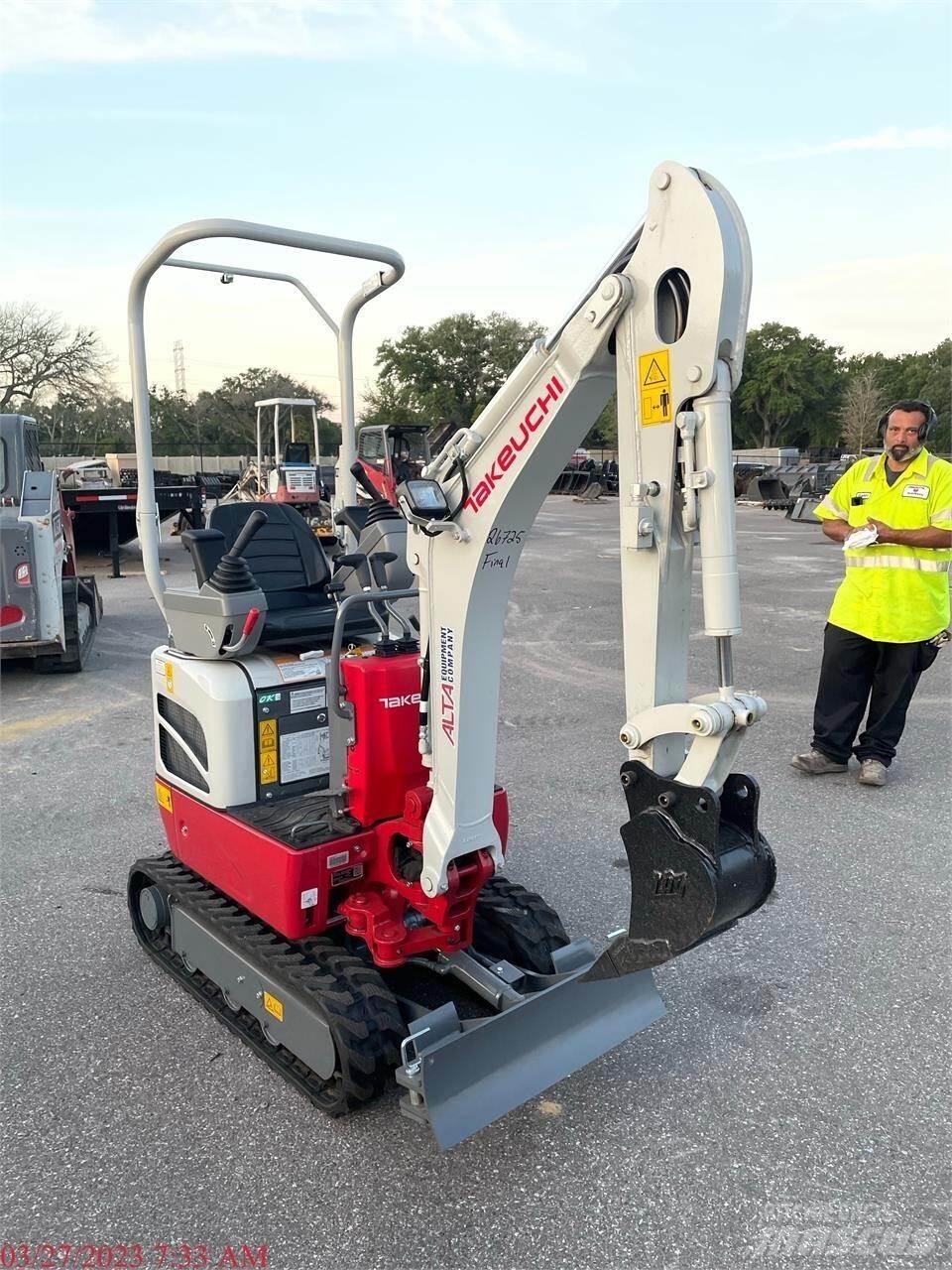 Takeuchi TB210R 소형 굴삭기 7톤 미만