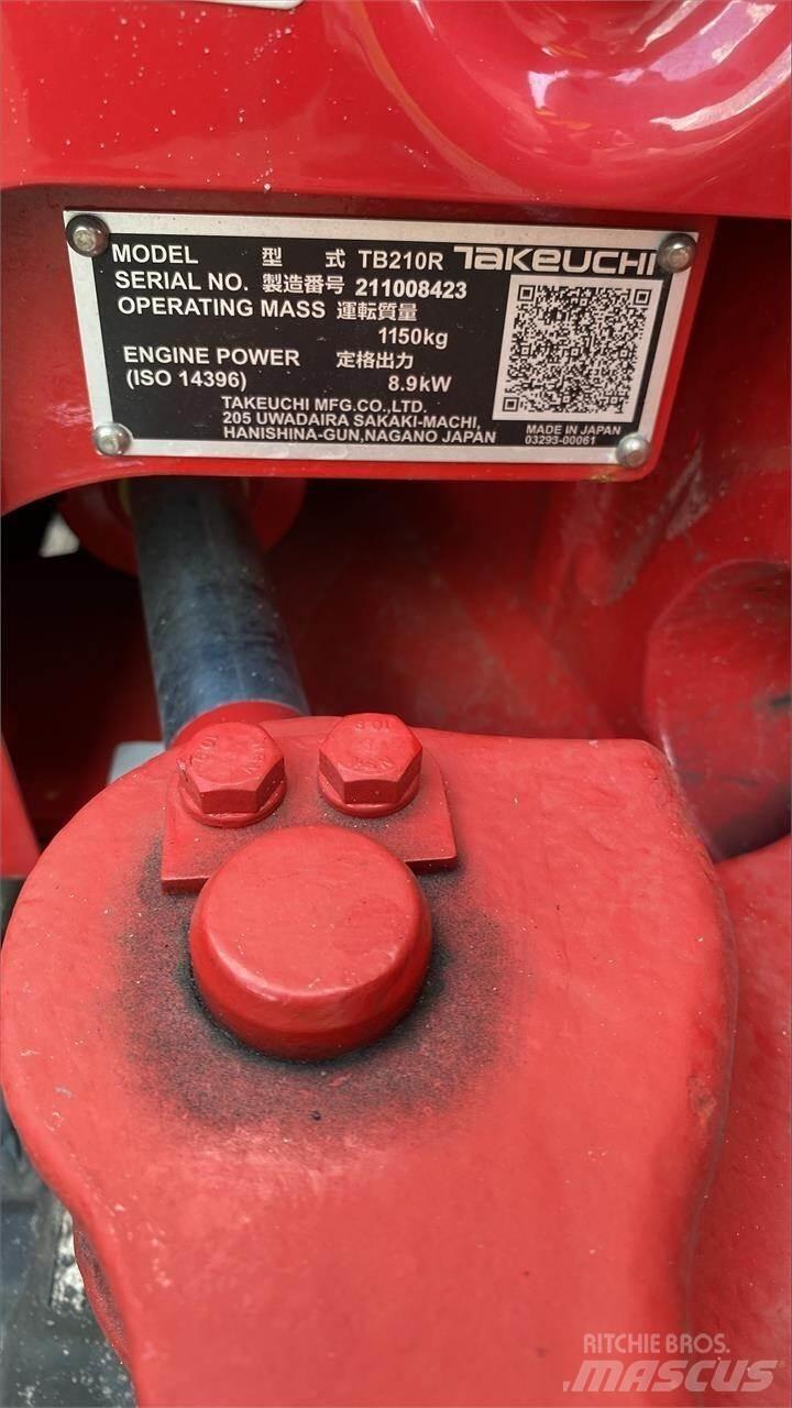Takeuchi TB210R 소형 굴삭기 7톤 미만