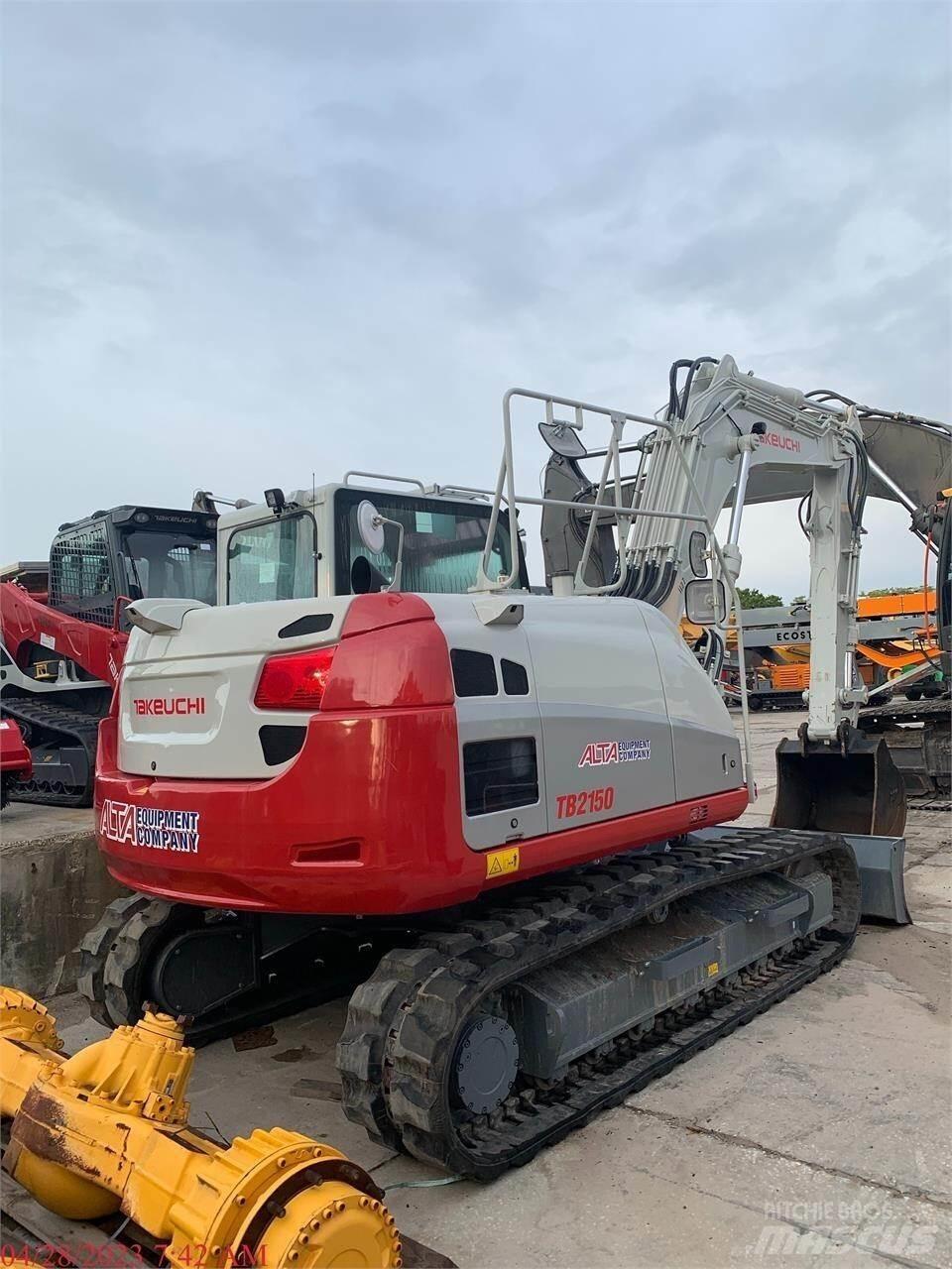 Takeuchi TB2150 대형 굴삭기 29톤 이상