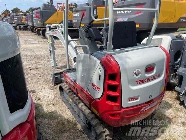 Takeuchi TB216 소형 굴삭기 7톤 미만