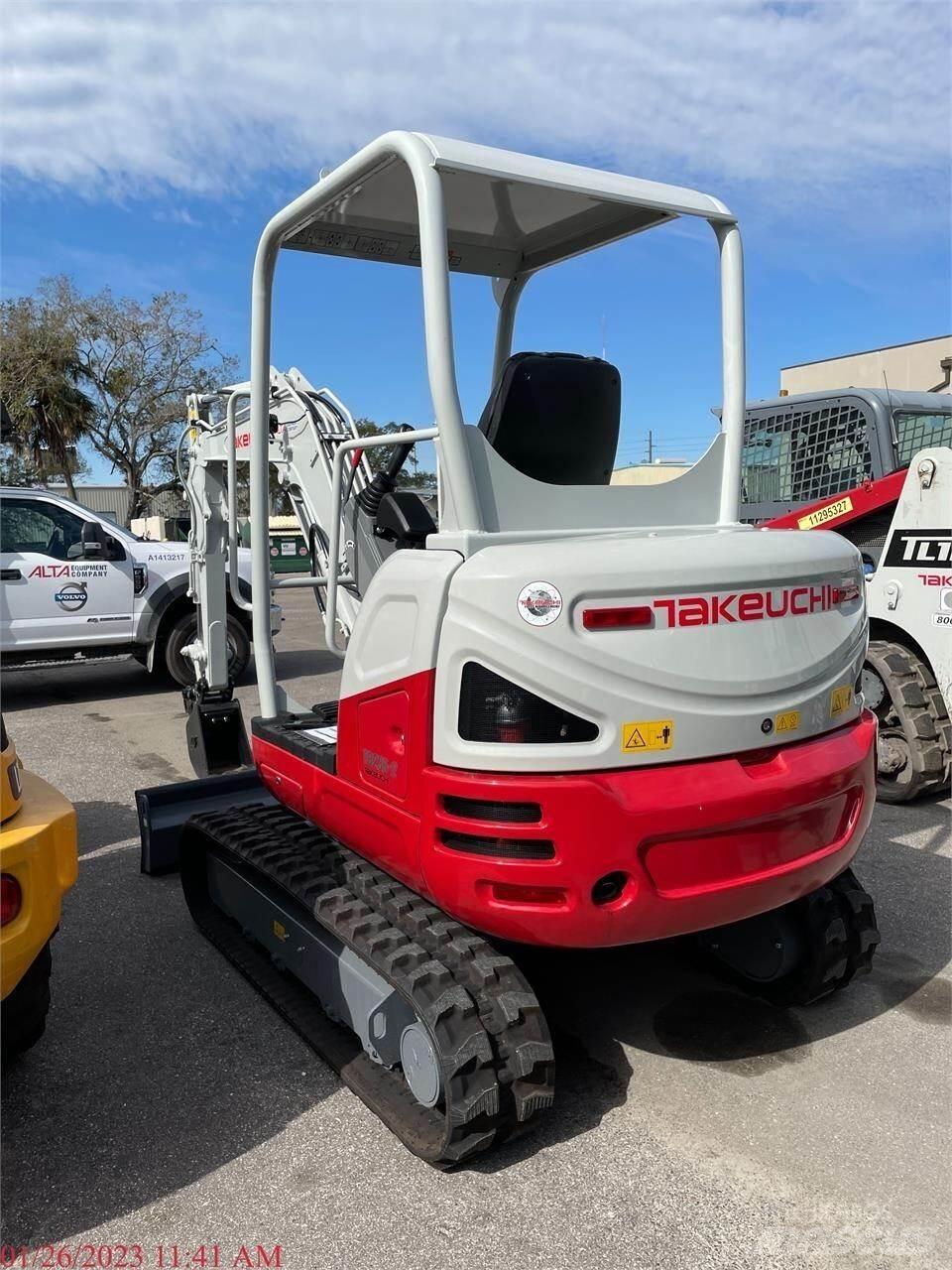 Takeuchi TB235-2 소형 굴삭기 7톤 미만
