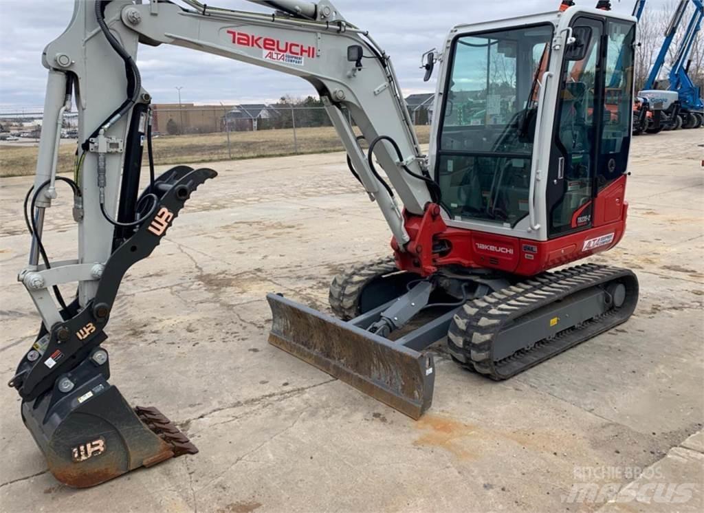 Takeuchi TB235-2 소형 굴삭기 7톤 미만