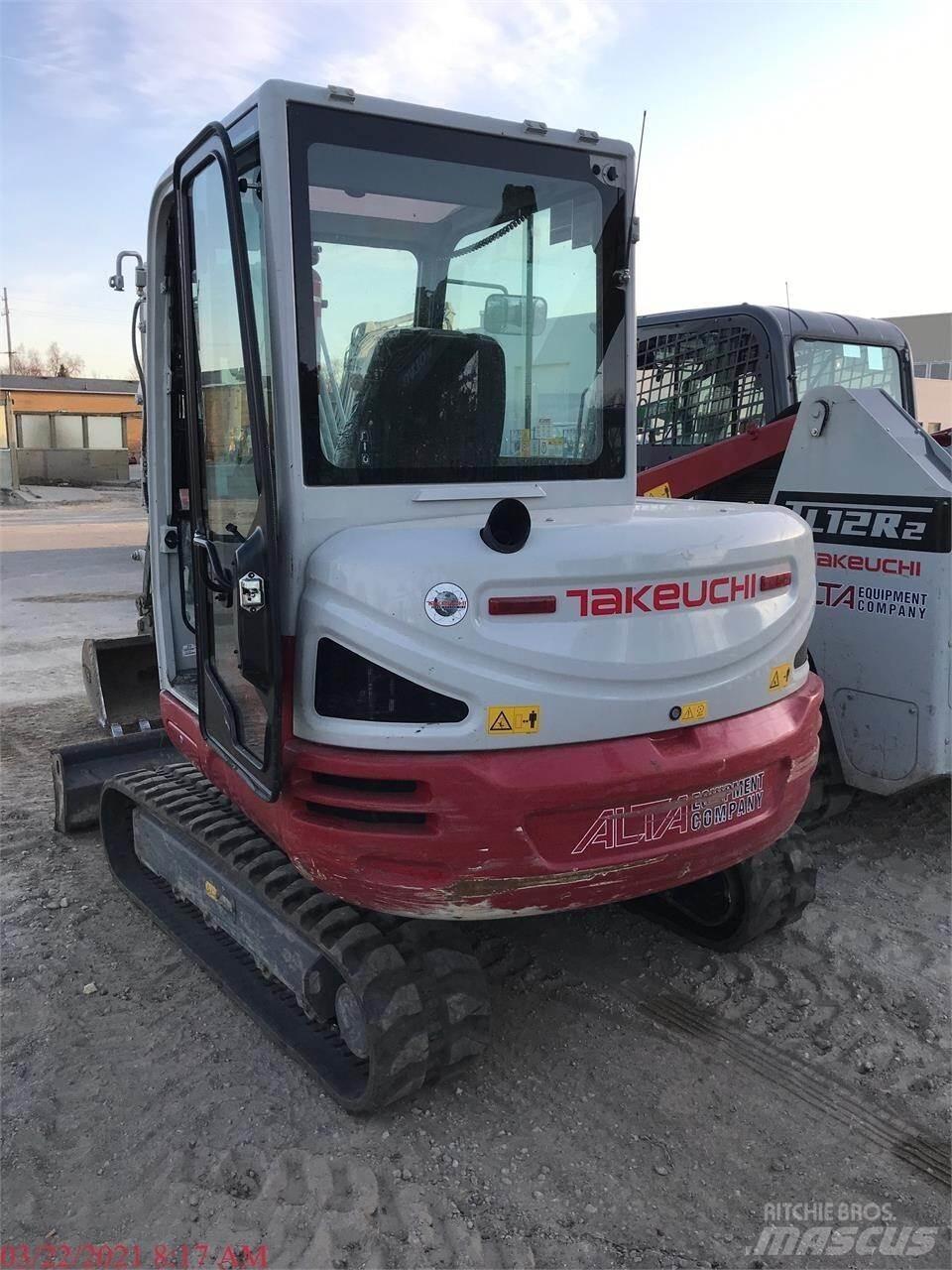 Takeuchi TB240 소형 굴삭기 7톤 미만