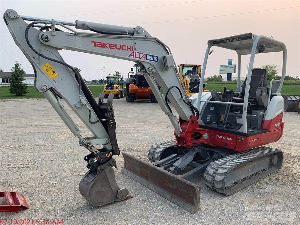 Takeuchi TB240 소형 굴삭기 7톤 미만