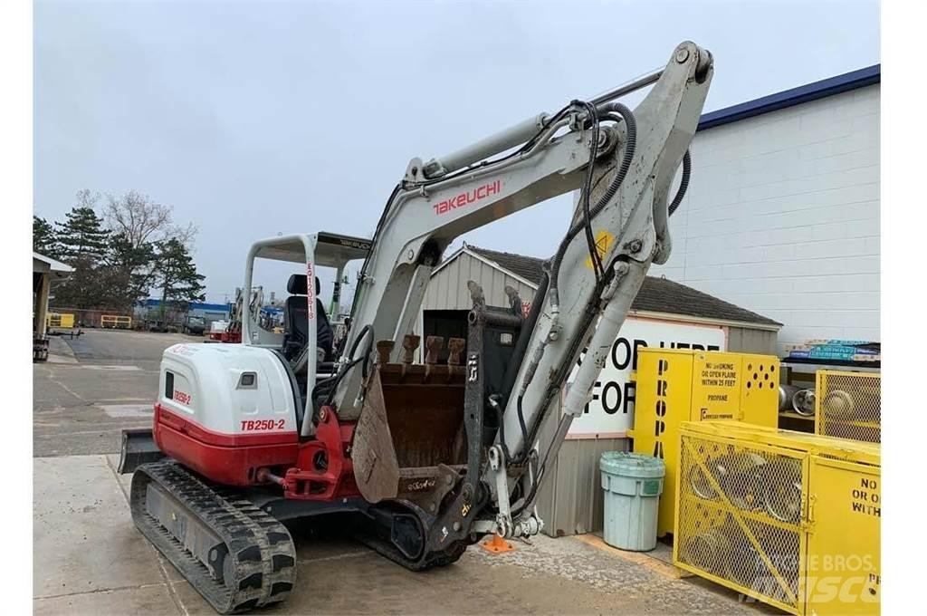 Takeuchi TB250-2 소형 굴삭기 7톤 미만