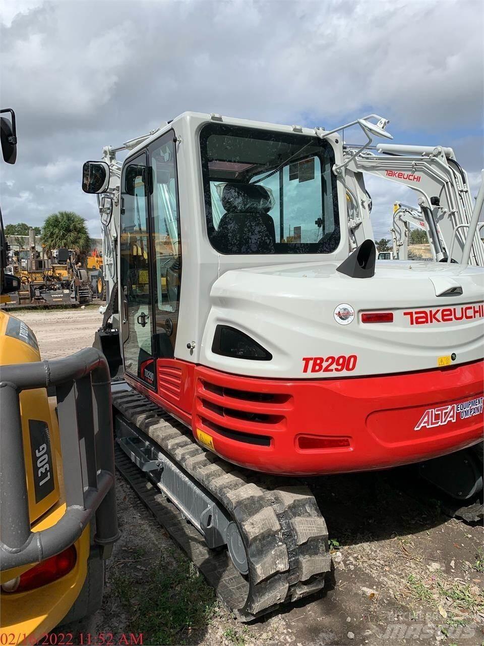 Takeuchi TB290 대형 굴삭기 29톤 이상