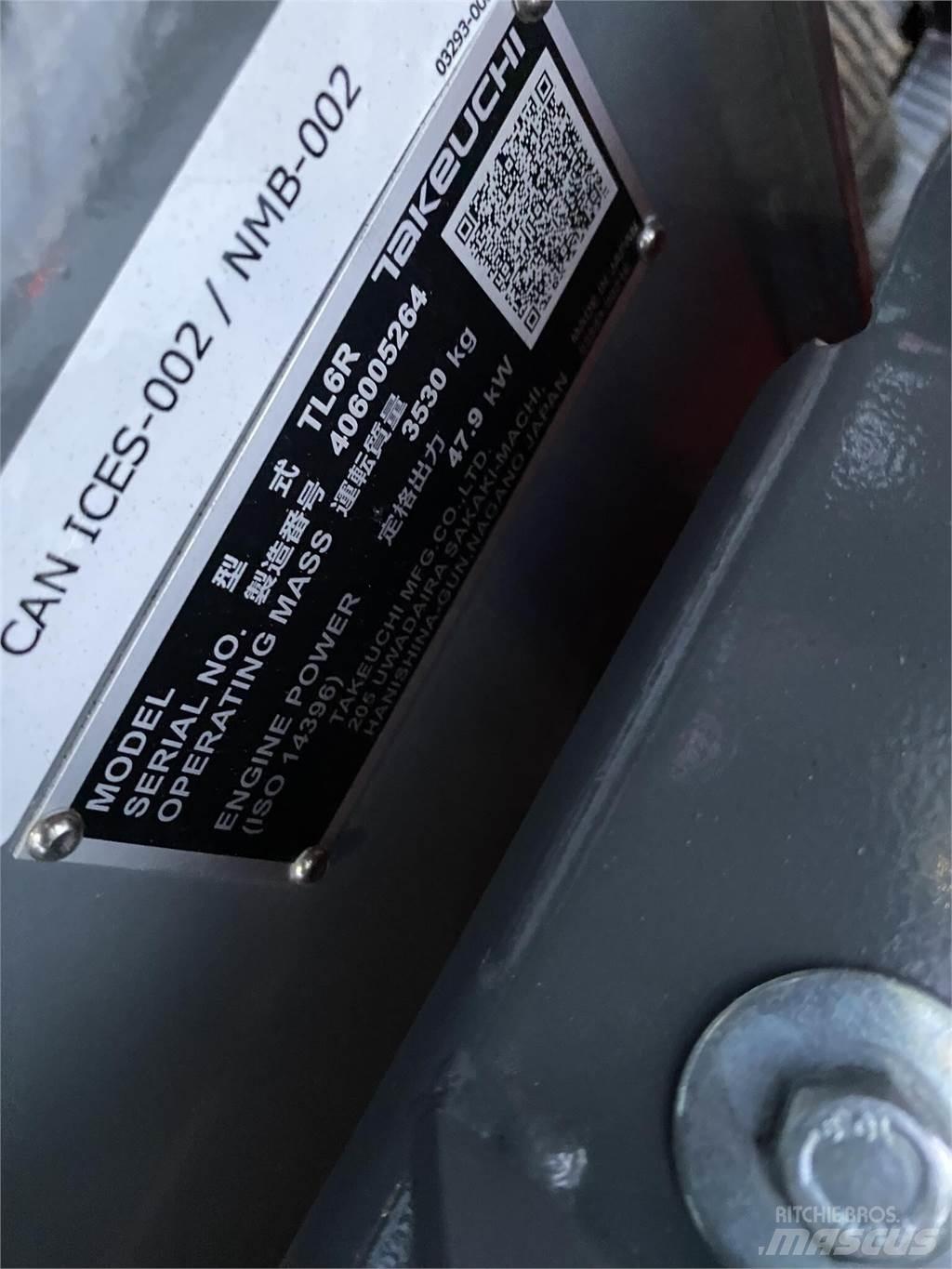 Takeuchi TL6R  스키드로더